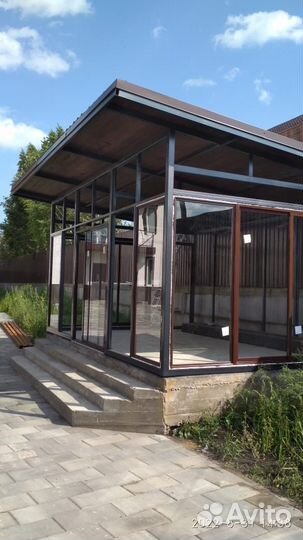 Остекление веранд террас