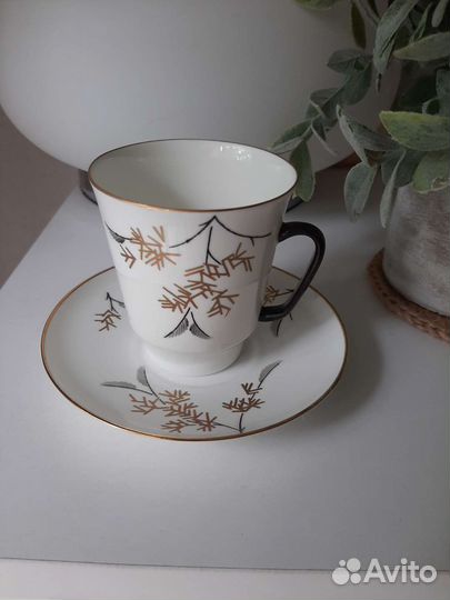 Чашка с блюдцем лфз