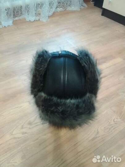 Мужская зимняя шапка ушанка меховая