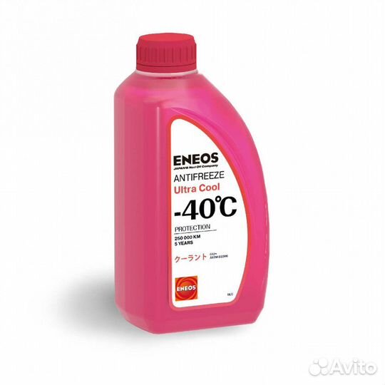 Антифриз eneos Antifreeze Ultra Cool -40C 20кг