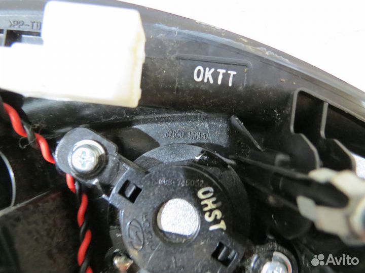 Накладка зеркала левая Hyundai Solaris 2