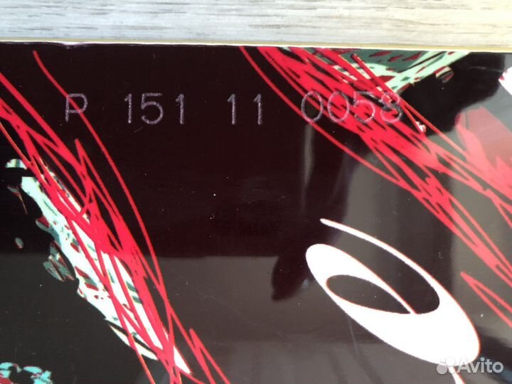 Сноуборд с креплениями