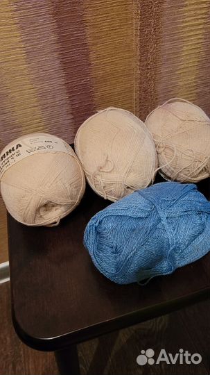 Пряжа для вязания шерсть СССР