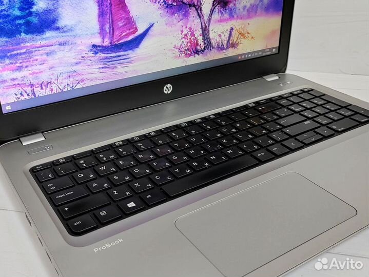 Ноутбук HP ProBook SSD Новый Акб 8gb FullHD Обмен