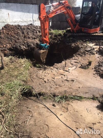 Услуги мини экскаватора