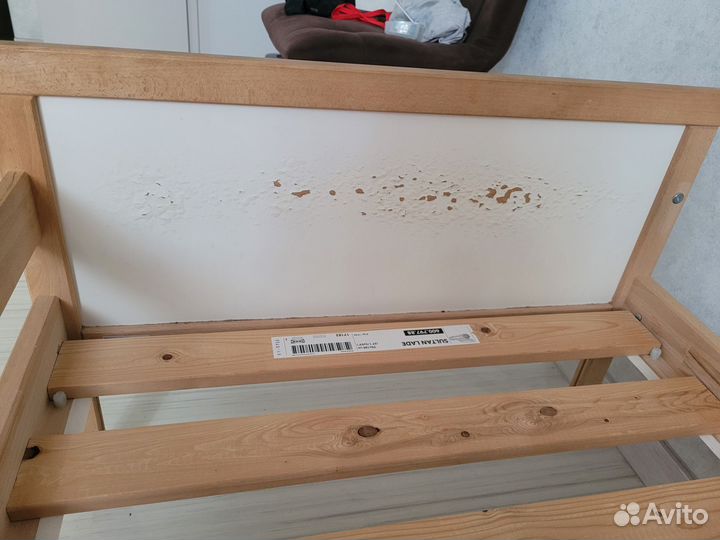 Детская кровать IKEA с матрасом