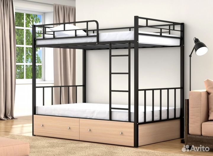 Кровать двухъярусная
