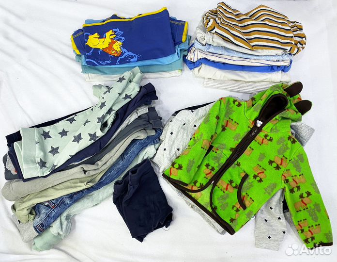 Пакет вещей на мальчика 80 86 размер