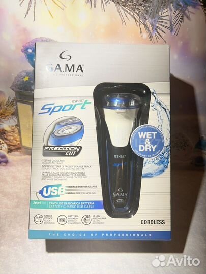 Электробритва Ga.ma GSH887 WET-DRY-MS