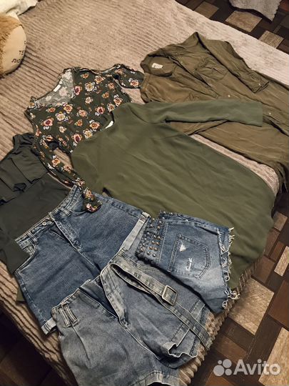 3 пакета женских вещей 31 штука, р-ра S-M