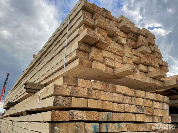 Доска обрезная 50х150х6000