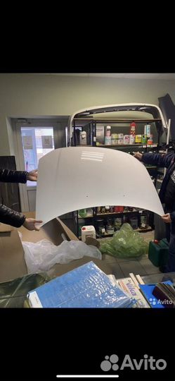 Калина Капоты Крашенные—Новые