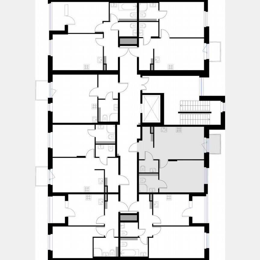 2-к. квартира, 38,8 м², 3/3 эт.