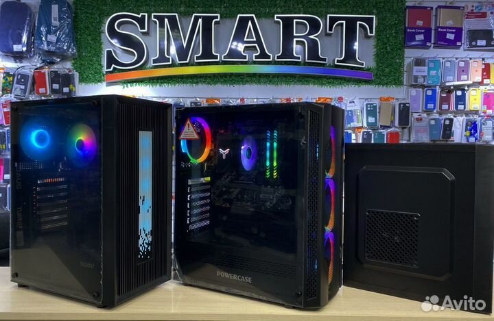 Системный блок, Ryzen 5 5500, 16Gb, Nvidia RTX3050