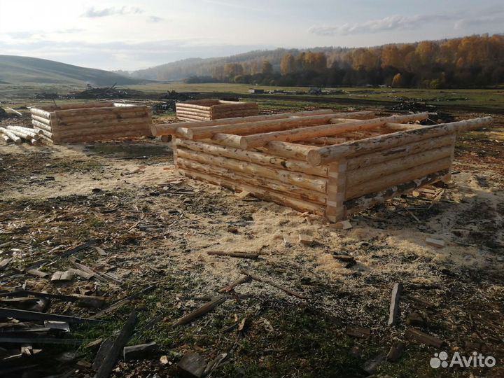 Сруб для бани, сруб на заказ, сруб под дом