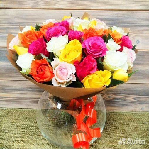 25 роз цветы девушке