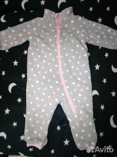 Комбинезон на флисе 74