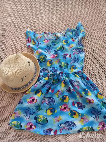 Летнее платье на девочку