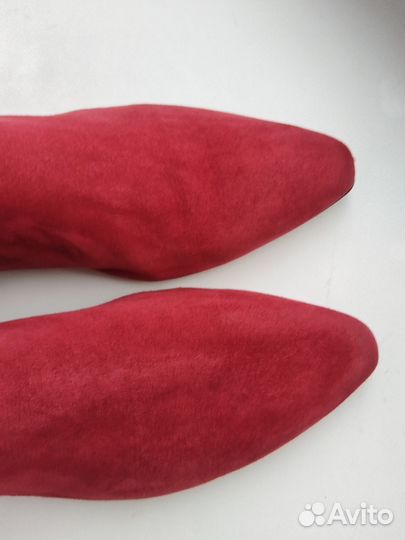 Ботинки замша и кожа Peter Kizer 39-39.5 размер