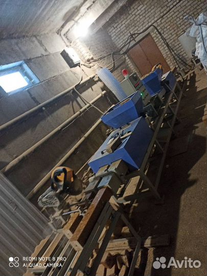 Пресс-станок для производства прессованного бруса