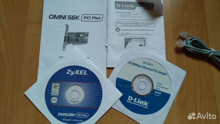 Модем zyxel omni PCI plus