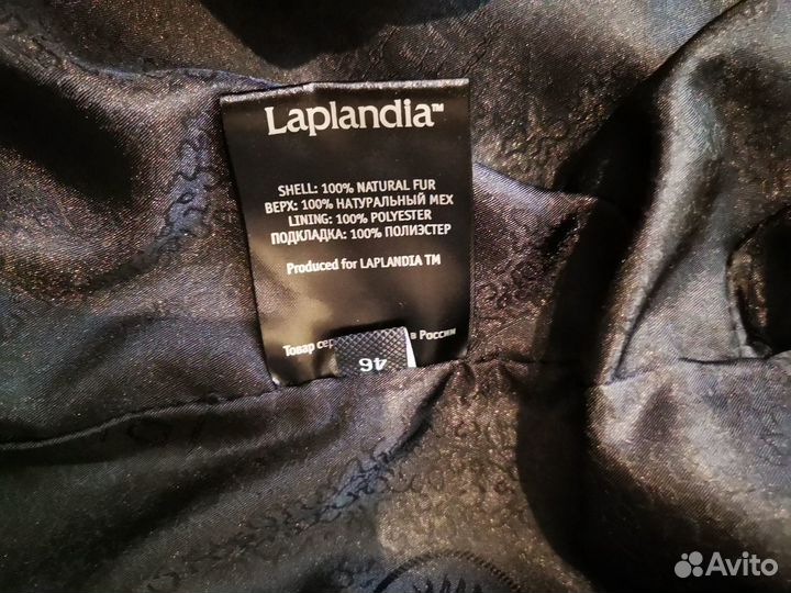 Шуба норковая Laplandia, новая, размер 42-48
