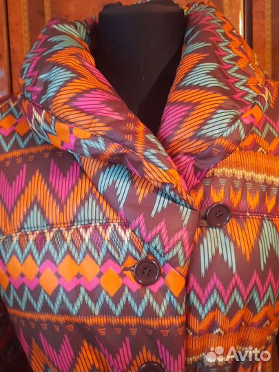 Зимняя куртка extra в стиле бохо этно 42 р