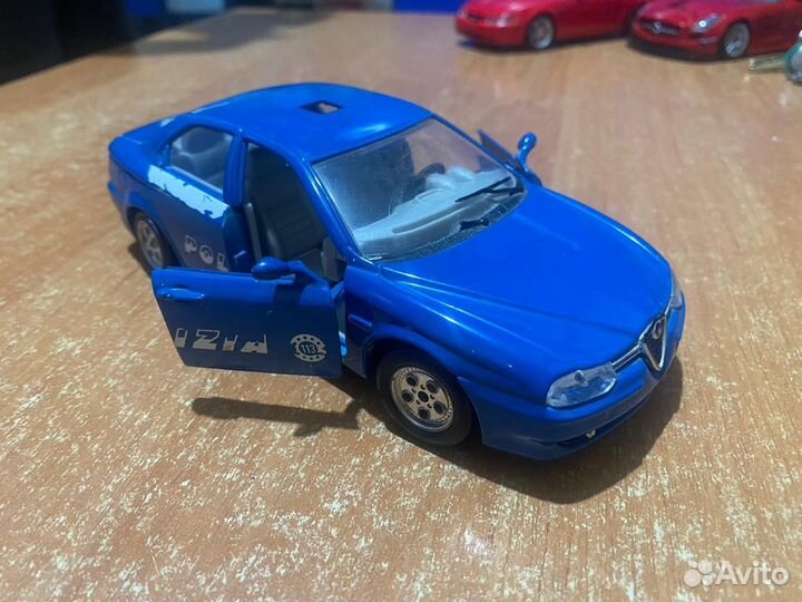 Модель Alfa Romeo 156 Bburago 1/24