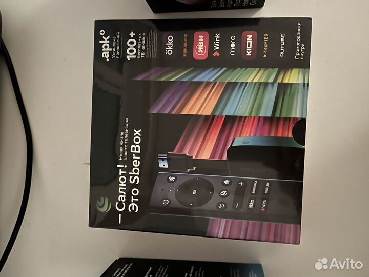 Умная колонка сбер, приставка сбер, умная лампа