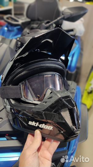 Шлем BRP sky-doo с очками зимний оригинал