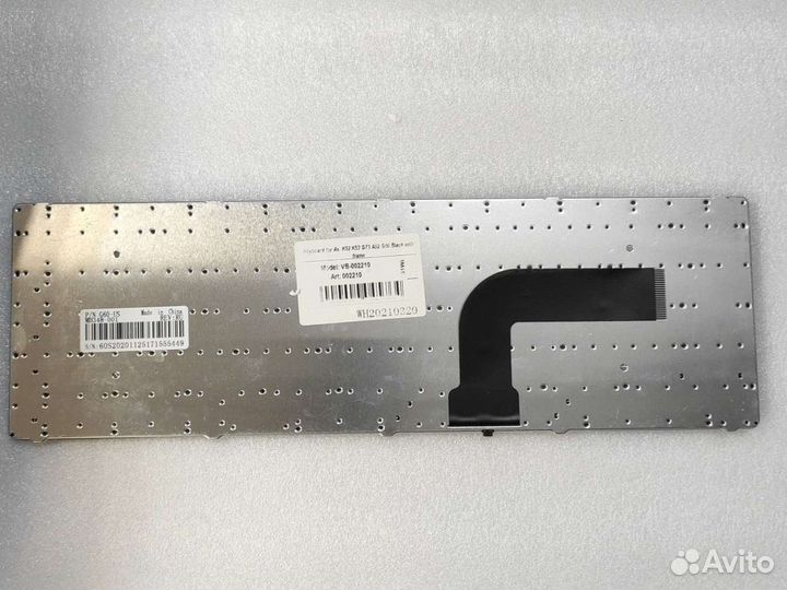 Клавиатура для ноутбука Asus K52 и др