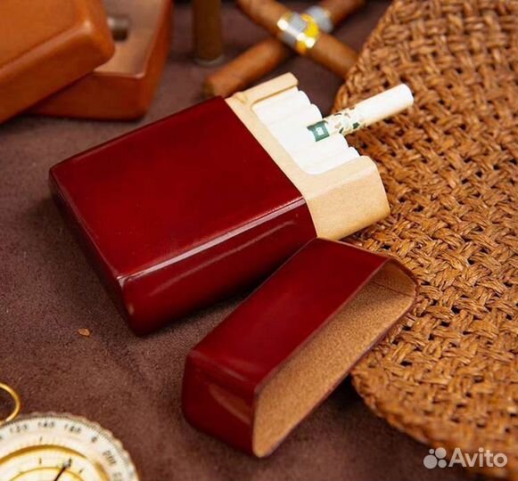 Безшовные портсигары из кожи