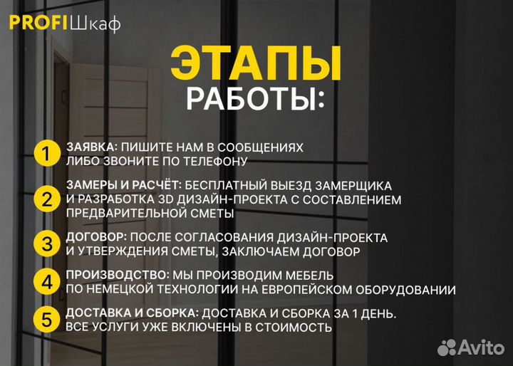 Шкаф с ящиками