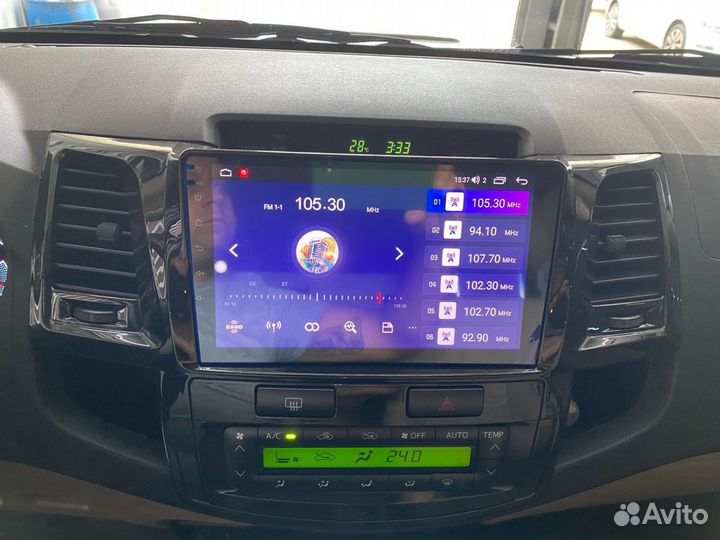 Магнитола Toyota Hilux 7 08-11 Android IPS DSP