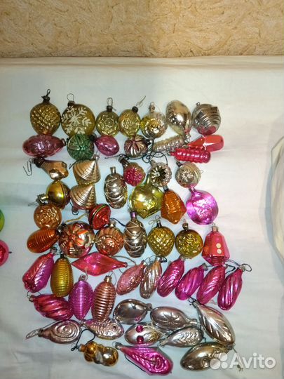 Елочные игрушки СССР