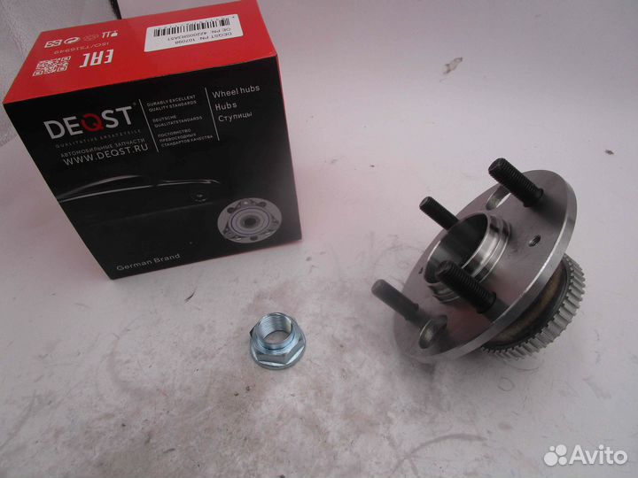 Cтупица колеса с подшипником задняя honda civic V-VI, honda CRX III -02.2001 for disks brakesystem