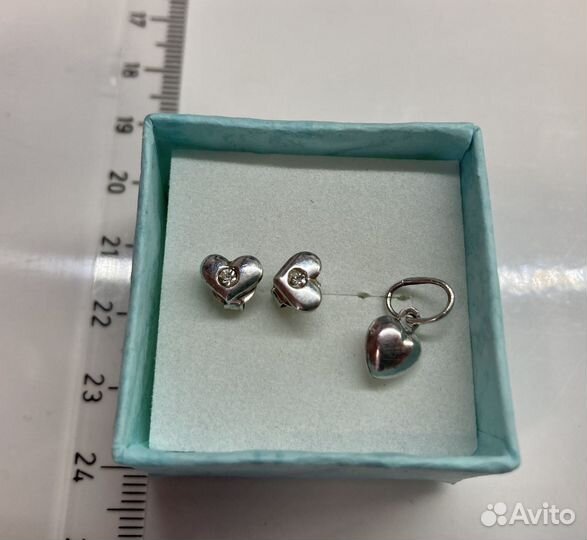 Серьги и подвеска