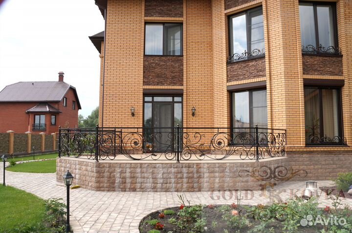 Перила кованные для крыльца