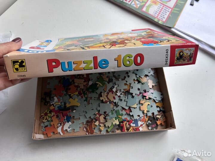 Пазл конек горбунок 160 деталей