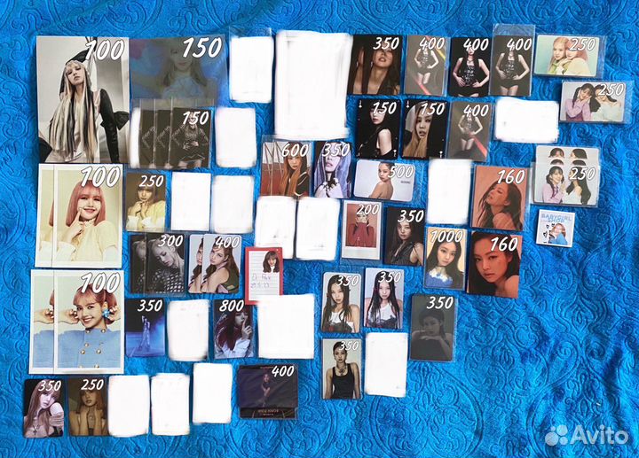 Карты, открытки, наклейки blackpink kpop