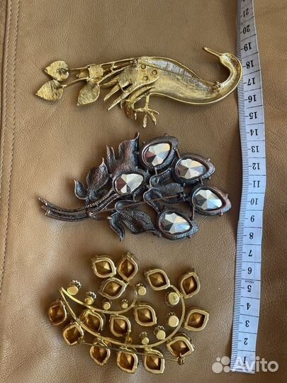 Брошь винтаж XXL
