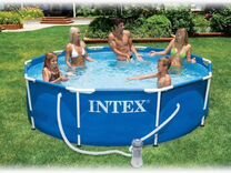 Каркасный бассейн Intex 305x76 28202 с фильтром