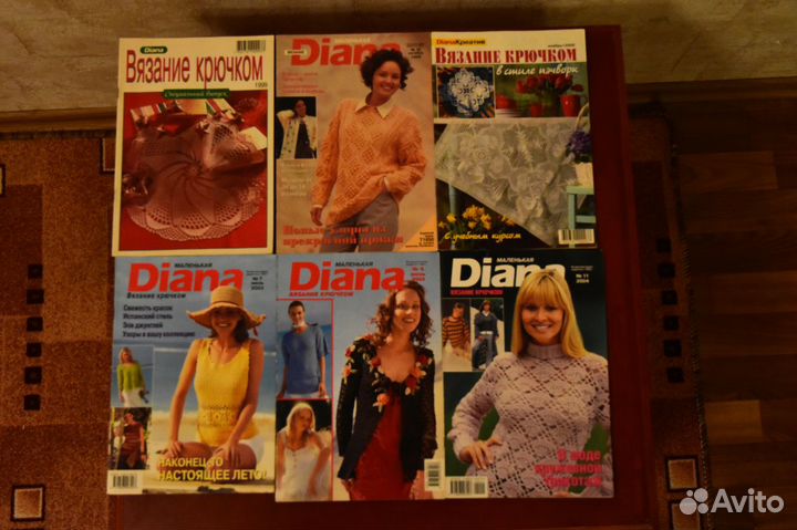 Журналы вязания крючком Diana
