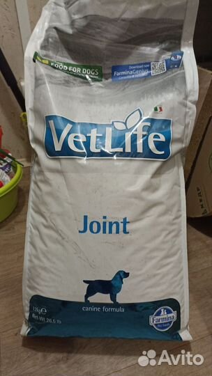 Сухой корм для собак VET life 12кг