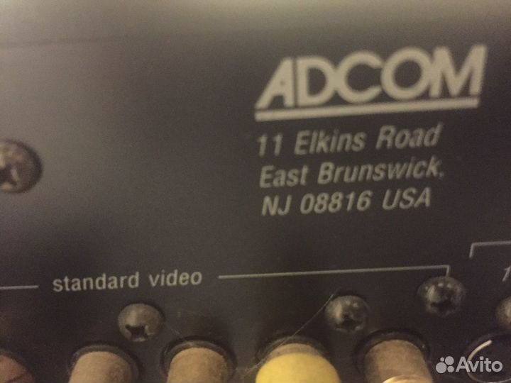 Adcom GTP 600 и Adcom GFA 6000 предусилитель, тюне