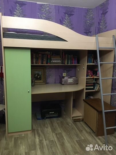 Детская кровать чердак