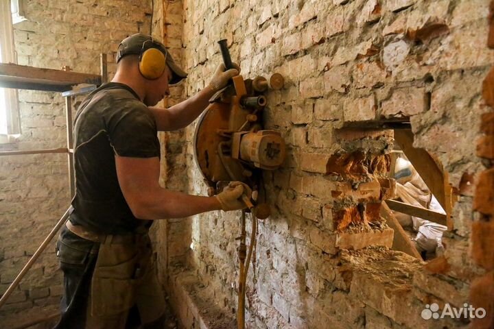 Перепланировка, перегородки, демонтаж