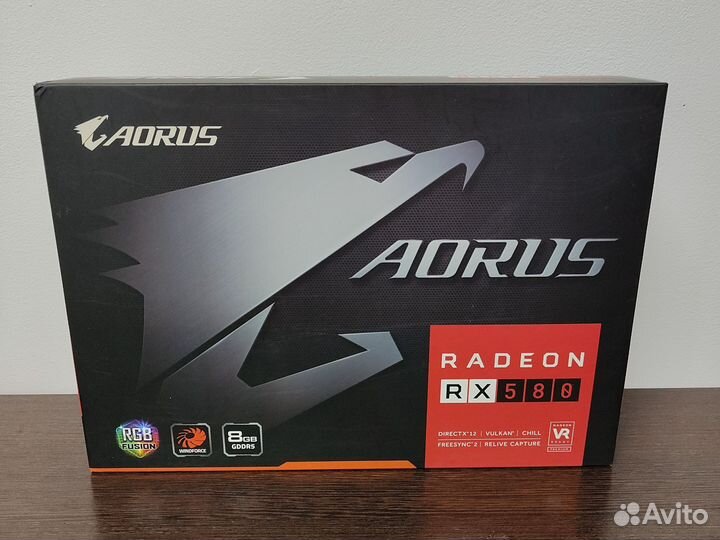 Gigabyte Aorus RX 580 8 Gb