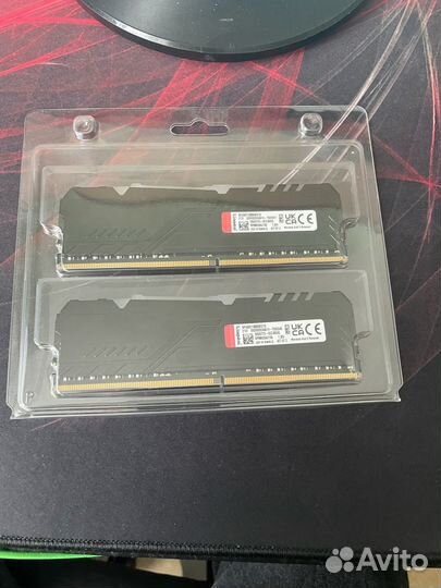 Kingston fury Beast Black RGB 8х2