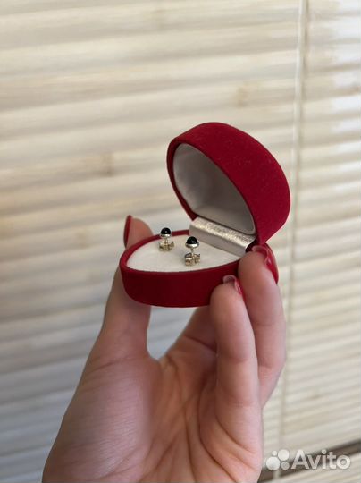 Серебряные сережки